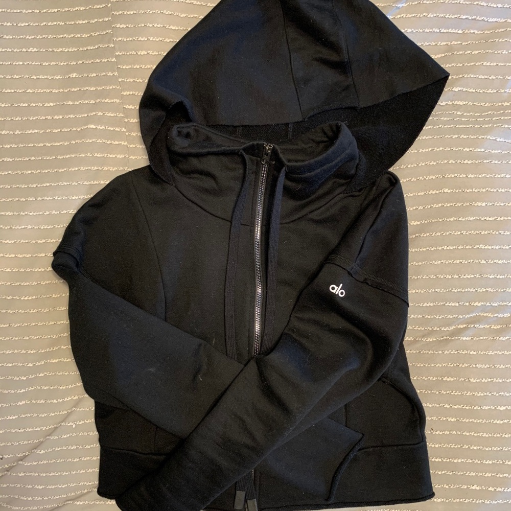 Alo Yoga cropped hoodie small